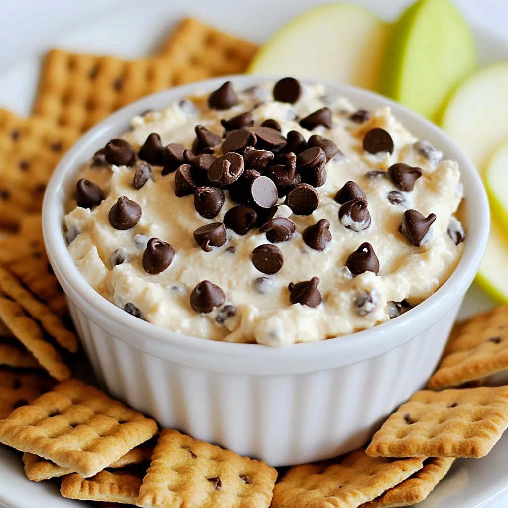 Chocolate Chip Cookie Dough Dip Irresistible Delight