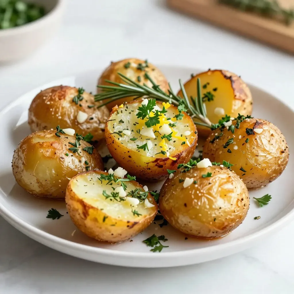 Italian Herb Roasted Potatoes Simple and Flavorful Dish