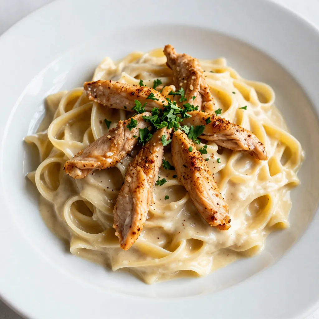 Creamy Cajun Chicken Alfredo Flavorful Pasta Delight