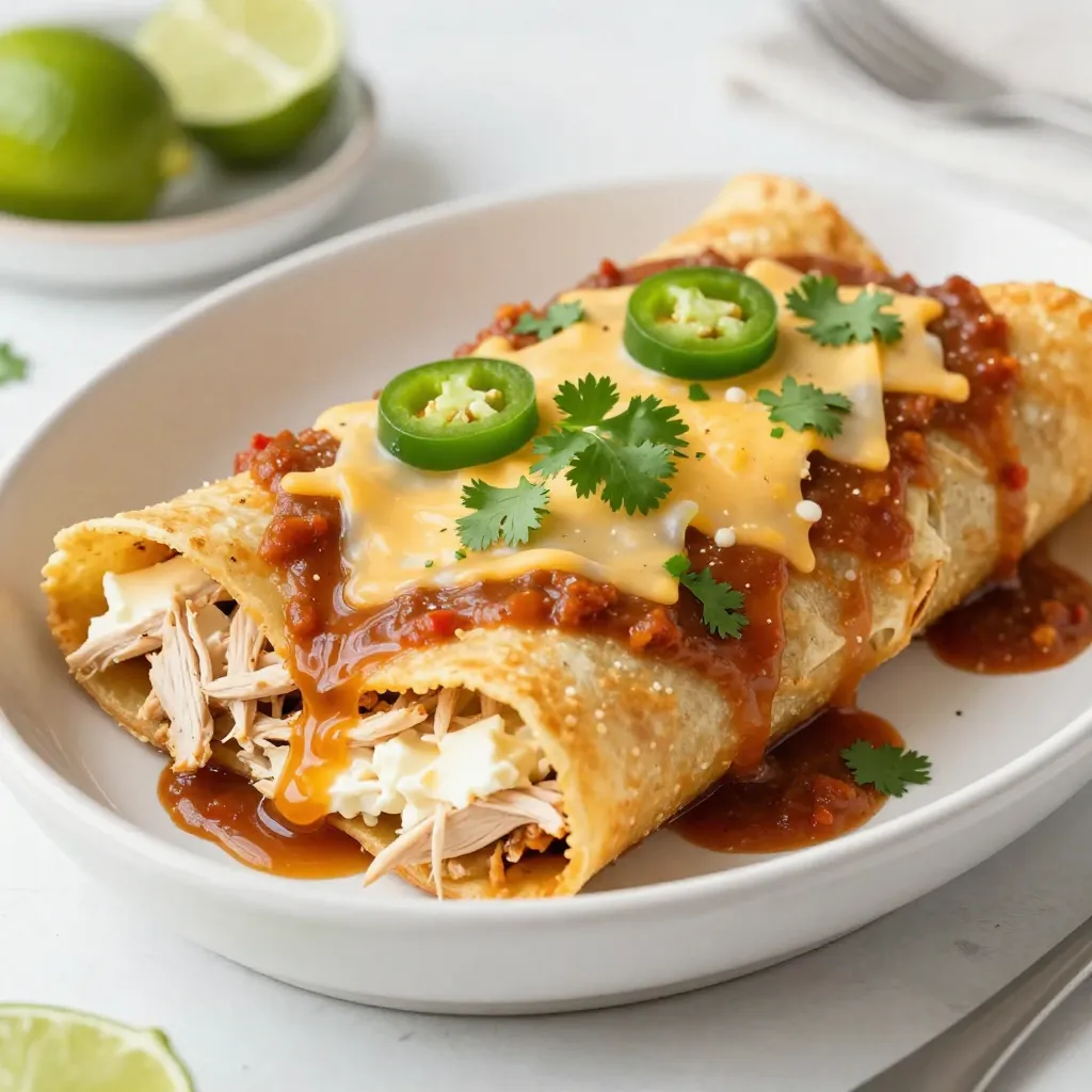 Honey Lime Chicken Enchiladas Quick and Flavorful Meal