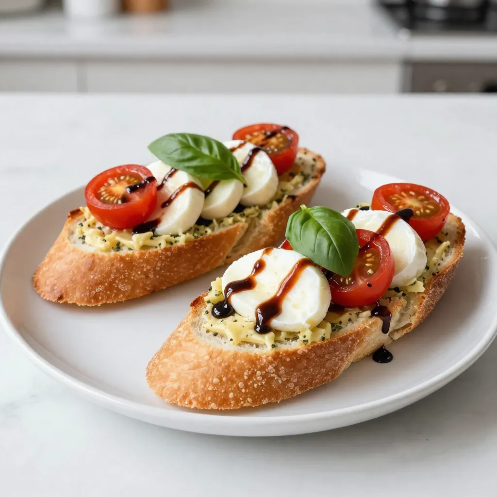 Caprese Garlic Bread Irresistible Flavor Delight