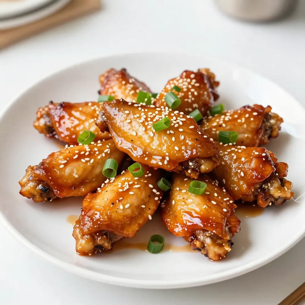 Honey Soy Garlic Chicken Wings Easy and Flavorful Recipe