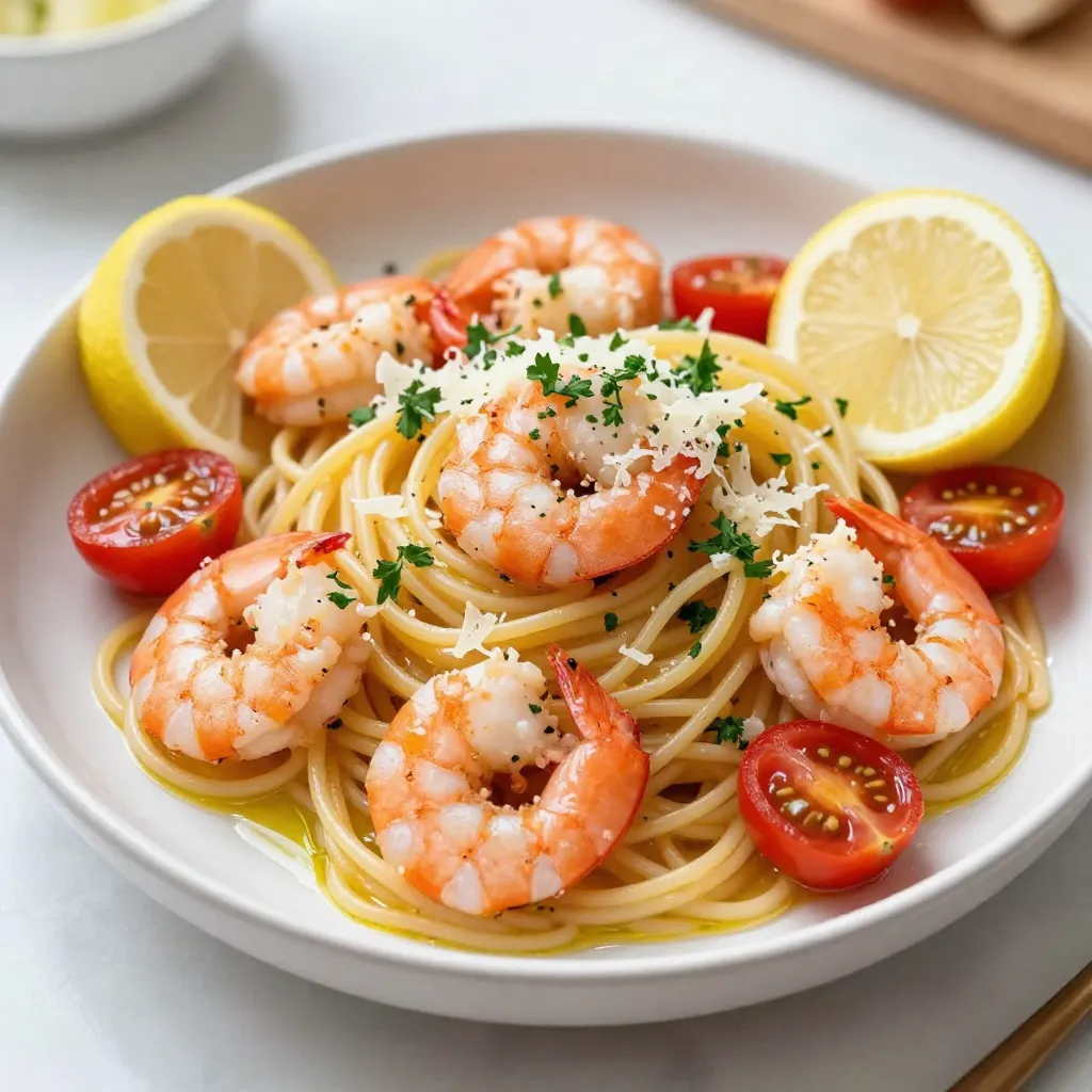 Lemon Garlic Shrimp Pasta Flavorful and Easy Recipe
