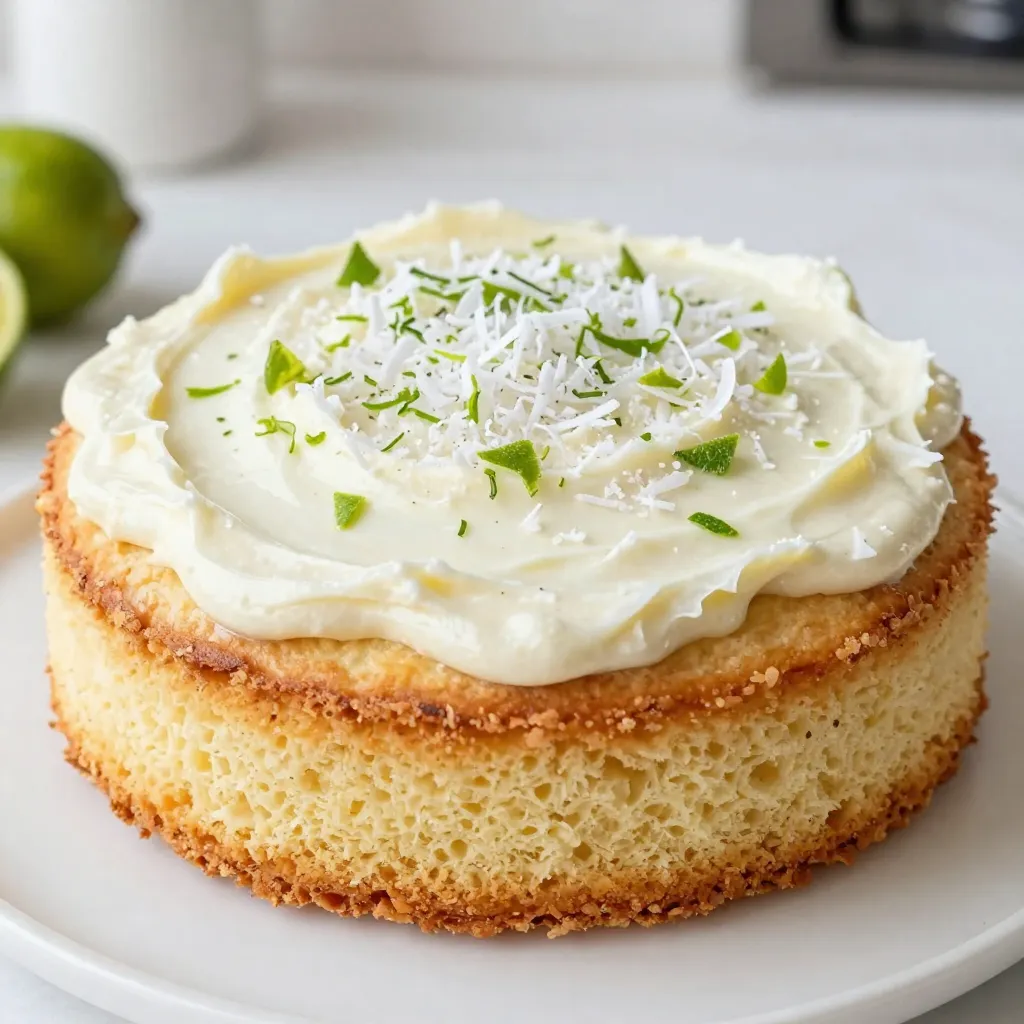 Coconut Lime Sheet Cake Delightful and Easy Recipe