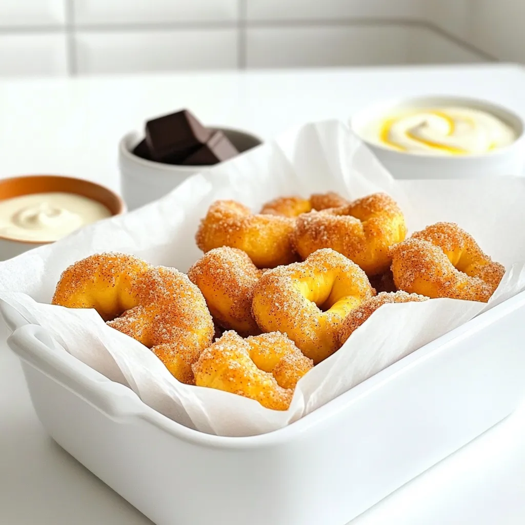 Crispy Cinnamon Sugar Pretzel Bites Air Fryer Recipe