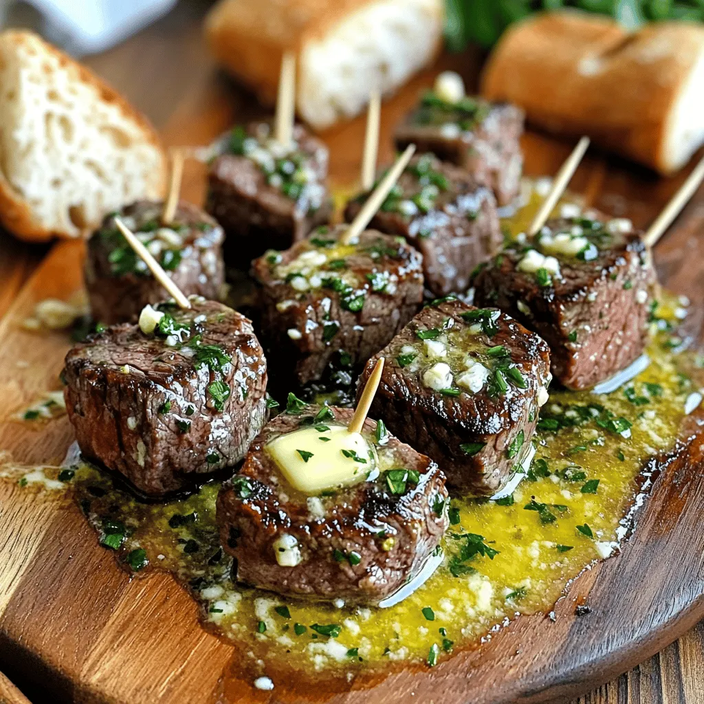 Garlic Herb Butter Steak Bites Savory and Easy Treat