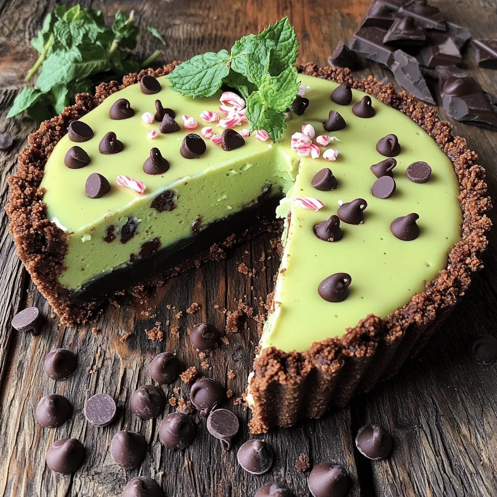 Mint Chocolate Grasshopper Pie Delightful and Cool Treat