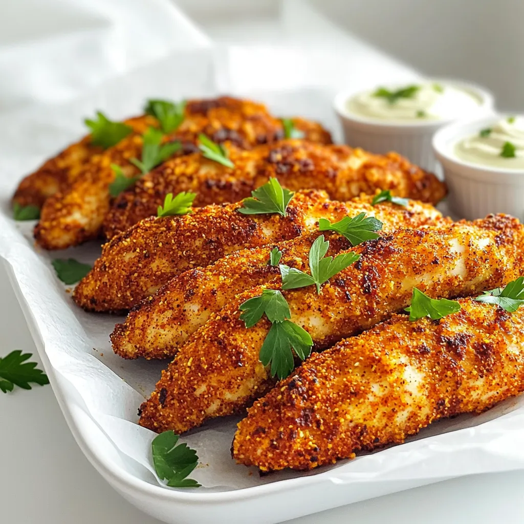 Air Fryer Cajun Chicken Tenders Flavorful and Easy Recipe