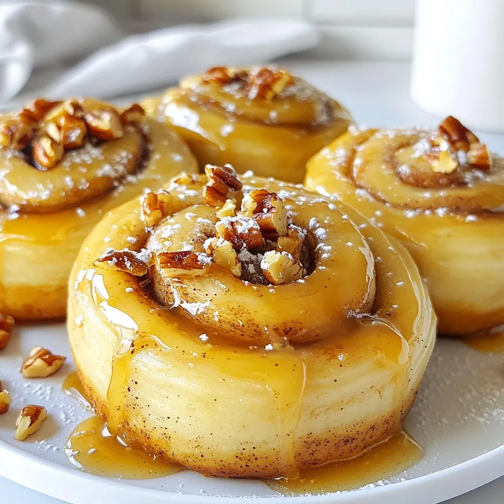 Caramel Pecan Cinnamon Rolls Rich and Irresistible Treat