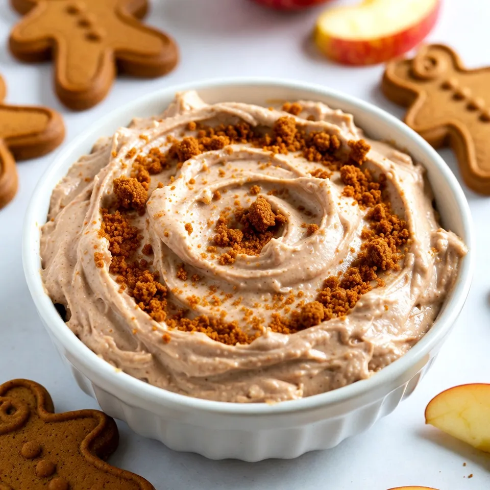 Gingerbread Cheesecake Dip Irresistible Holiday Treat
