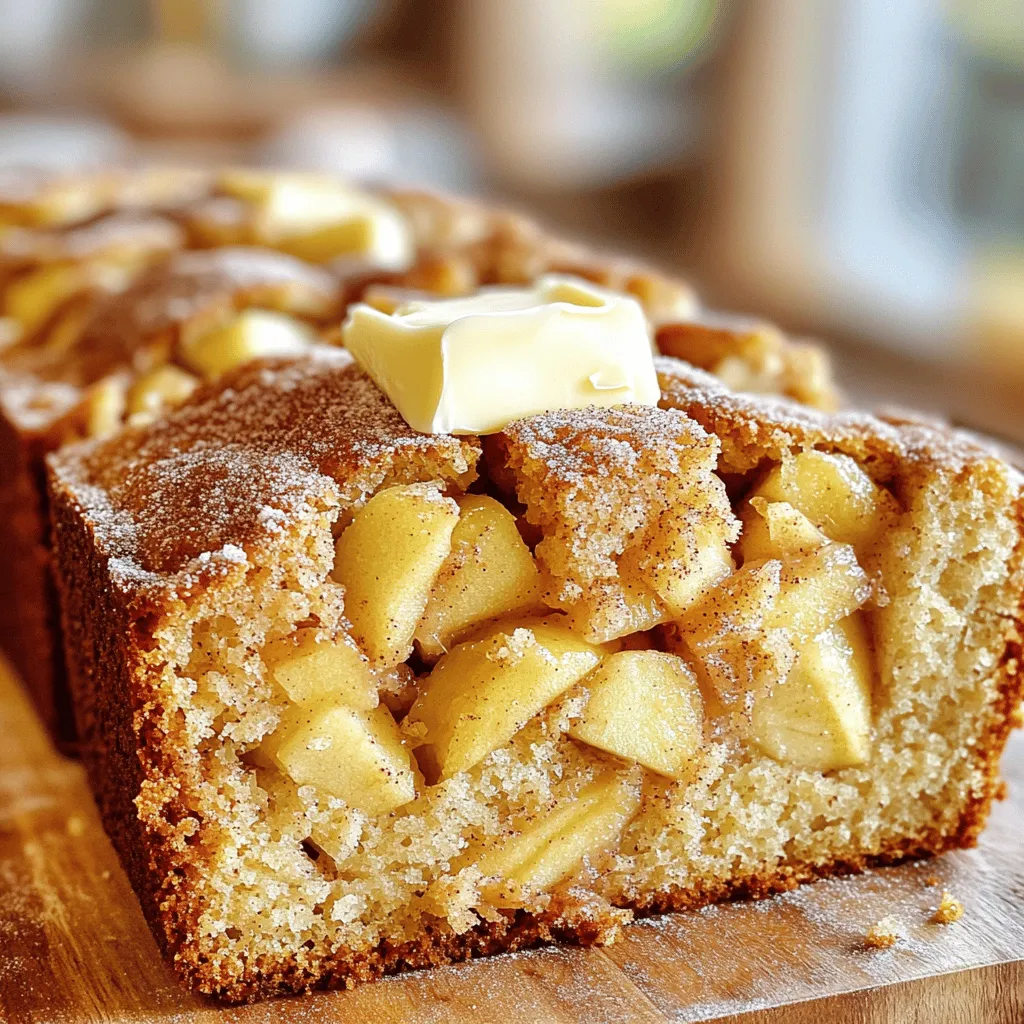 Bakery-Style Cinnamon Sugar Apple Bread Recipe Delight