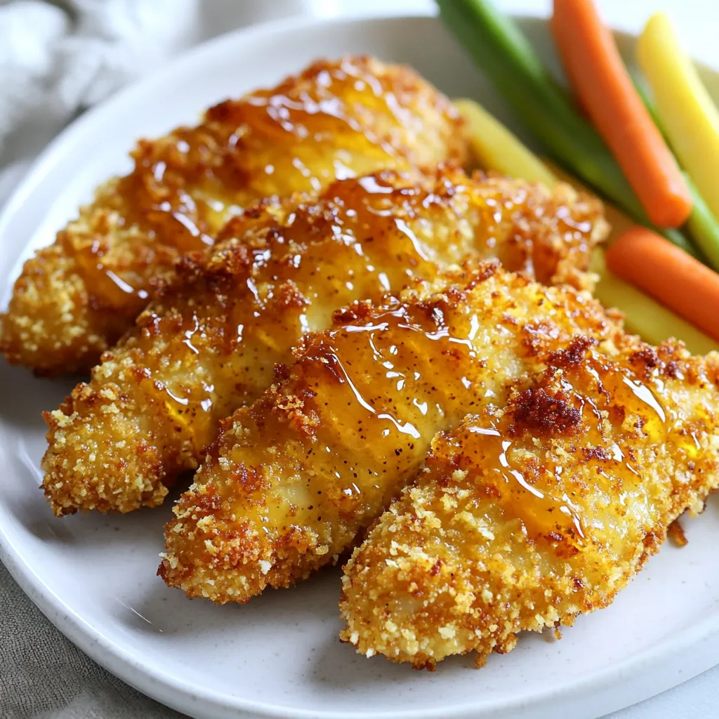 Air Fryer Honey Mustard Chicken Tenders Quick and Easy