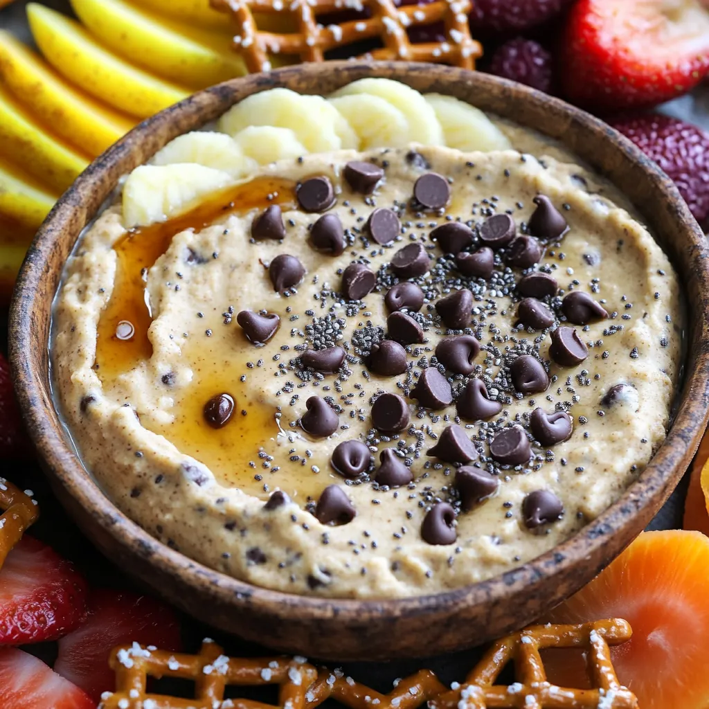 High-Protein Chocolate Chip Cookie Dough Dip Delight