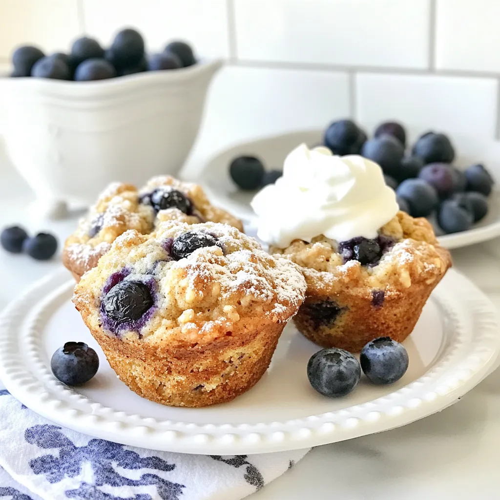 Blueberry Oatmeal Muffins Simple and Tasty Recipe