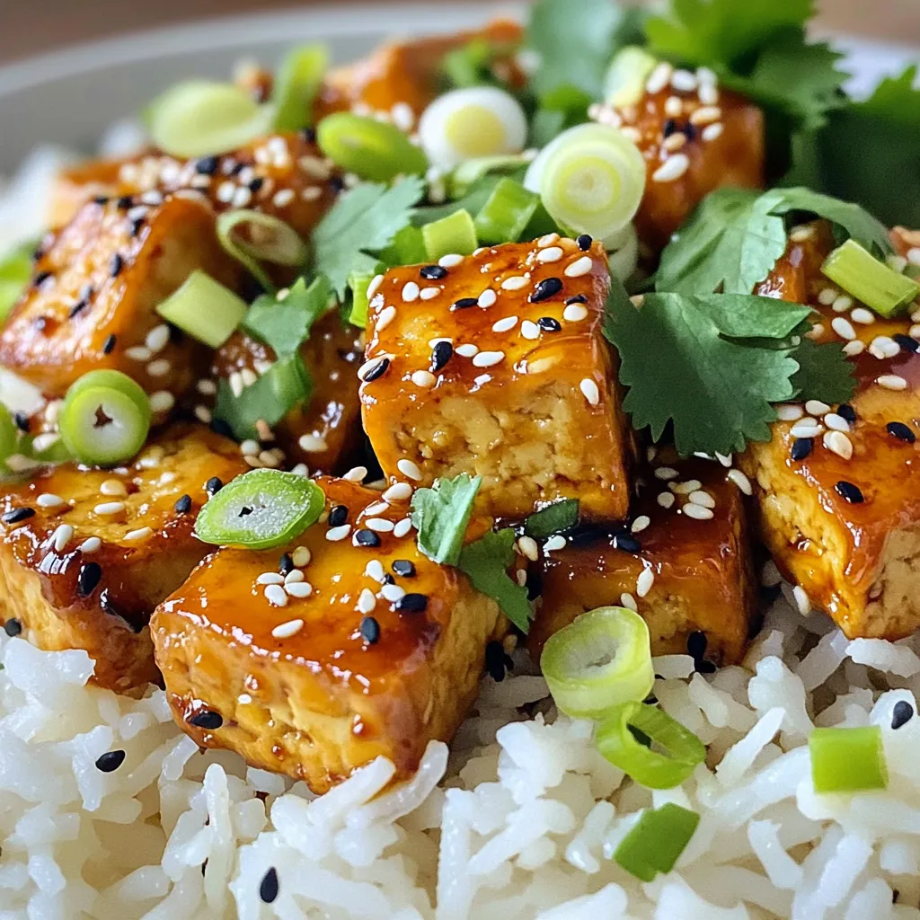 Crispy Sesame Ginger Tofu Flavorful Plant-Based Dish