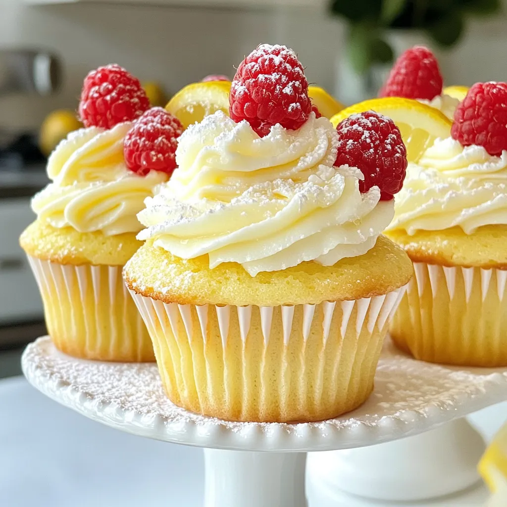 Raspberry Lemonade Cupcakes Delightful and Easy Recipe