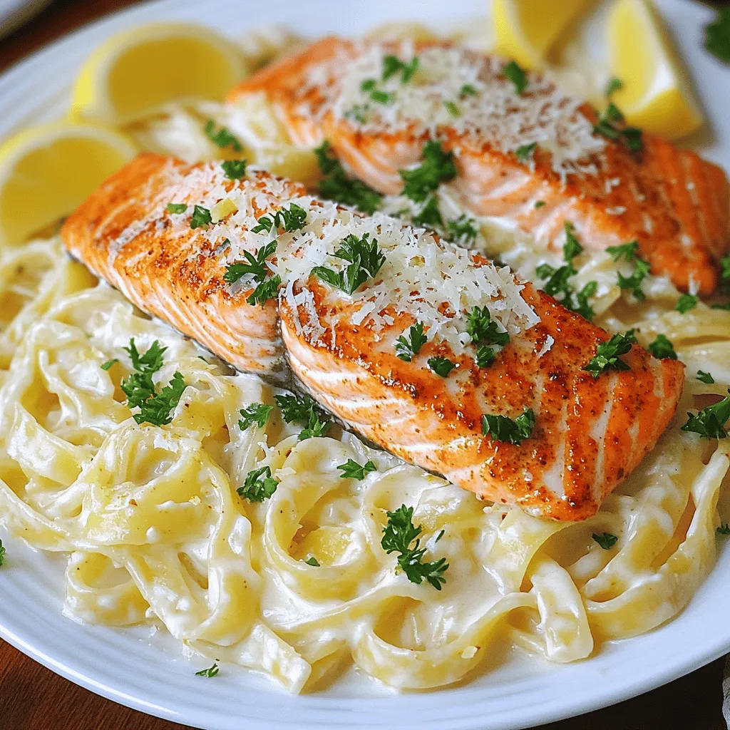 Cajun Salmon Alfredo Flavorful and Easy Recipe