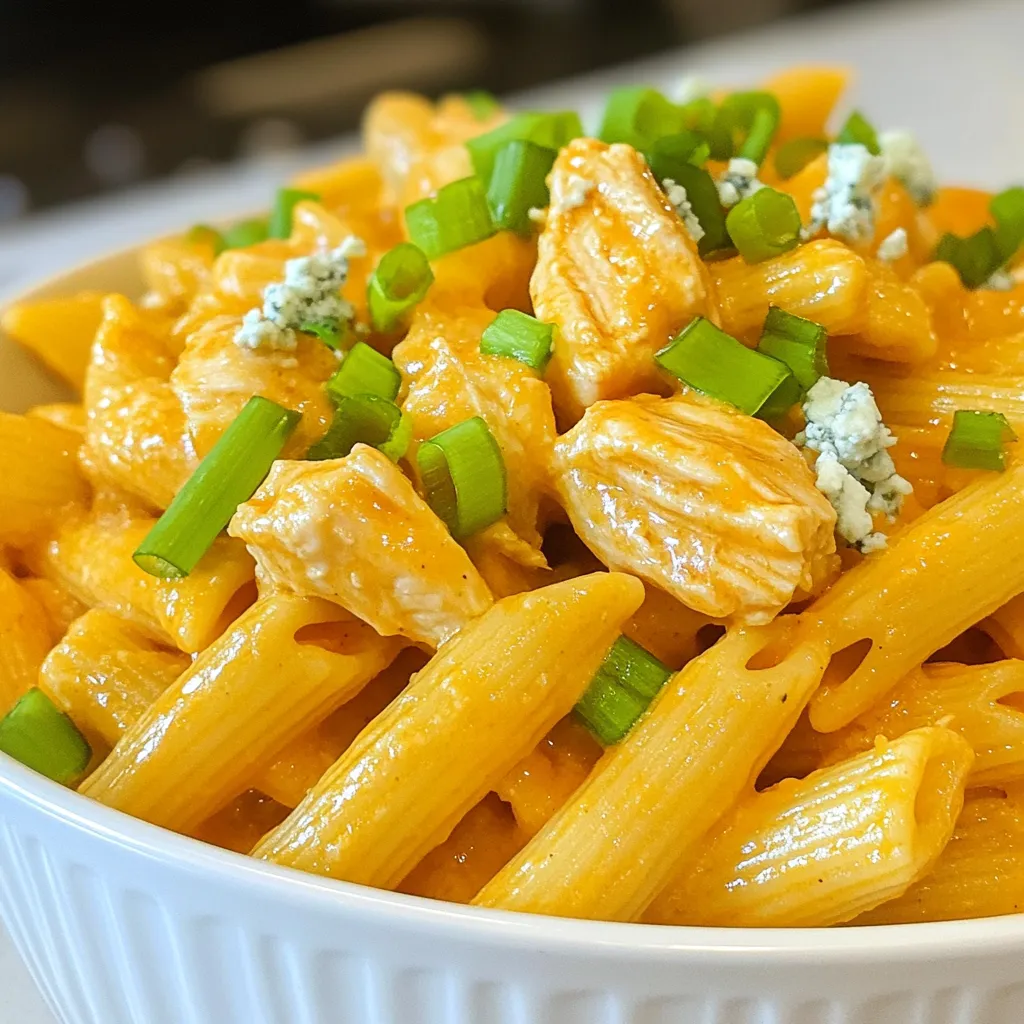 Creamy Buffalo Chicken Pasta Flavorful Comfort Meal