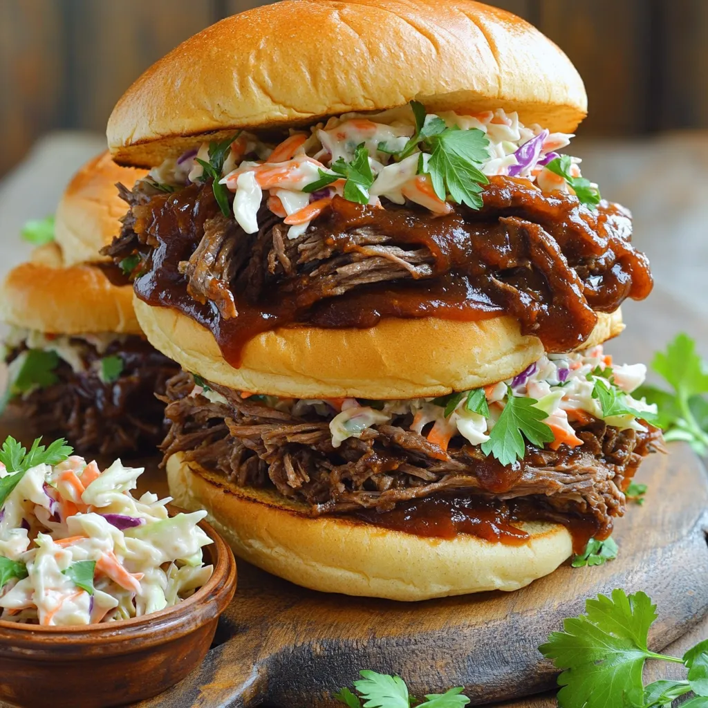 Slow Cooker BBQ Beef Sandwiches Savory and Simple Meal