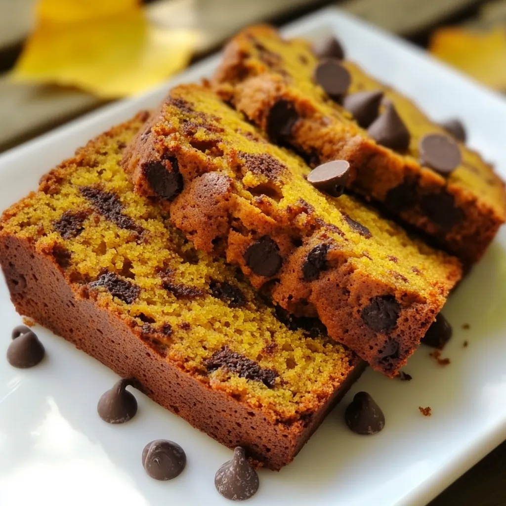 Chocolate Chip Pumpkin Bread Rich and Flavorful Recipe