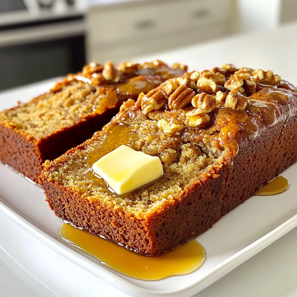Maple Walnut Banana Bread Bakery-Style Delight