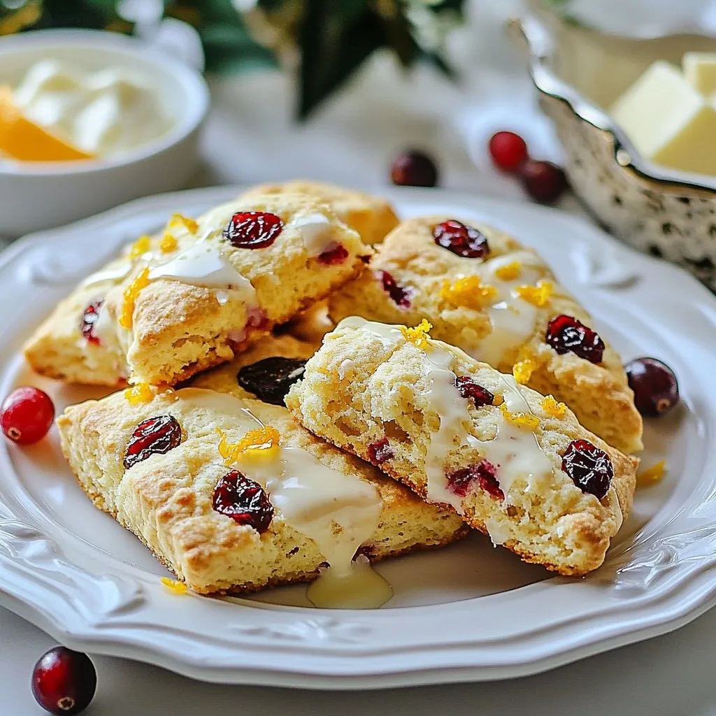 Orange Cranberry Scones Tasty and Easy Recipe Guide