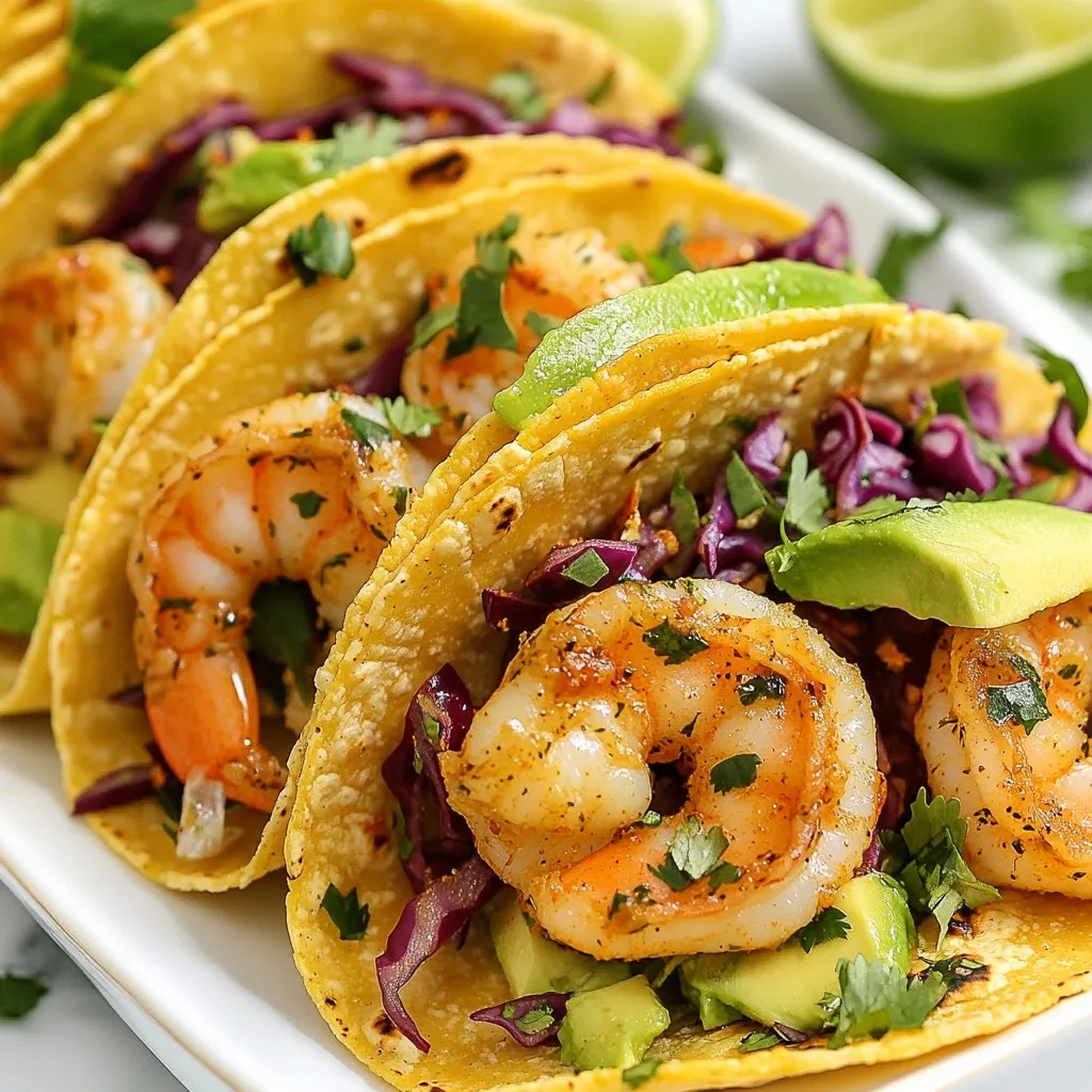 Spicy Garlic Shrimp Tacos Flavorful and Simple Meal