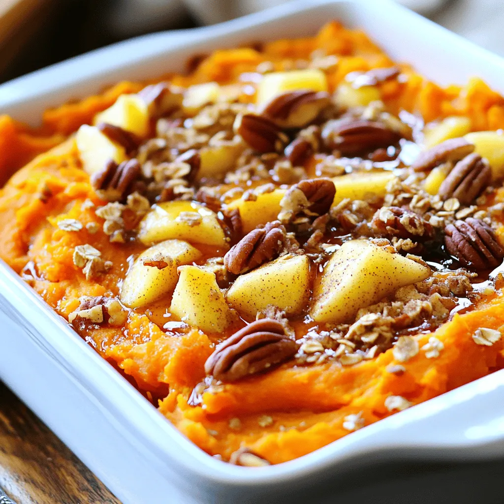 Sweet Potato Apple Casserole Flavorful and Simple Recipe