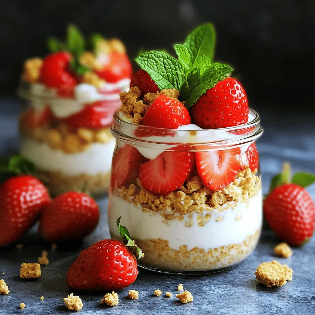 Strawberry Cheesecake Overnight Oats Tasty and Simple