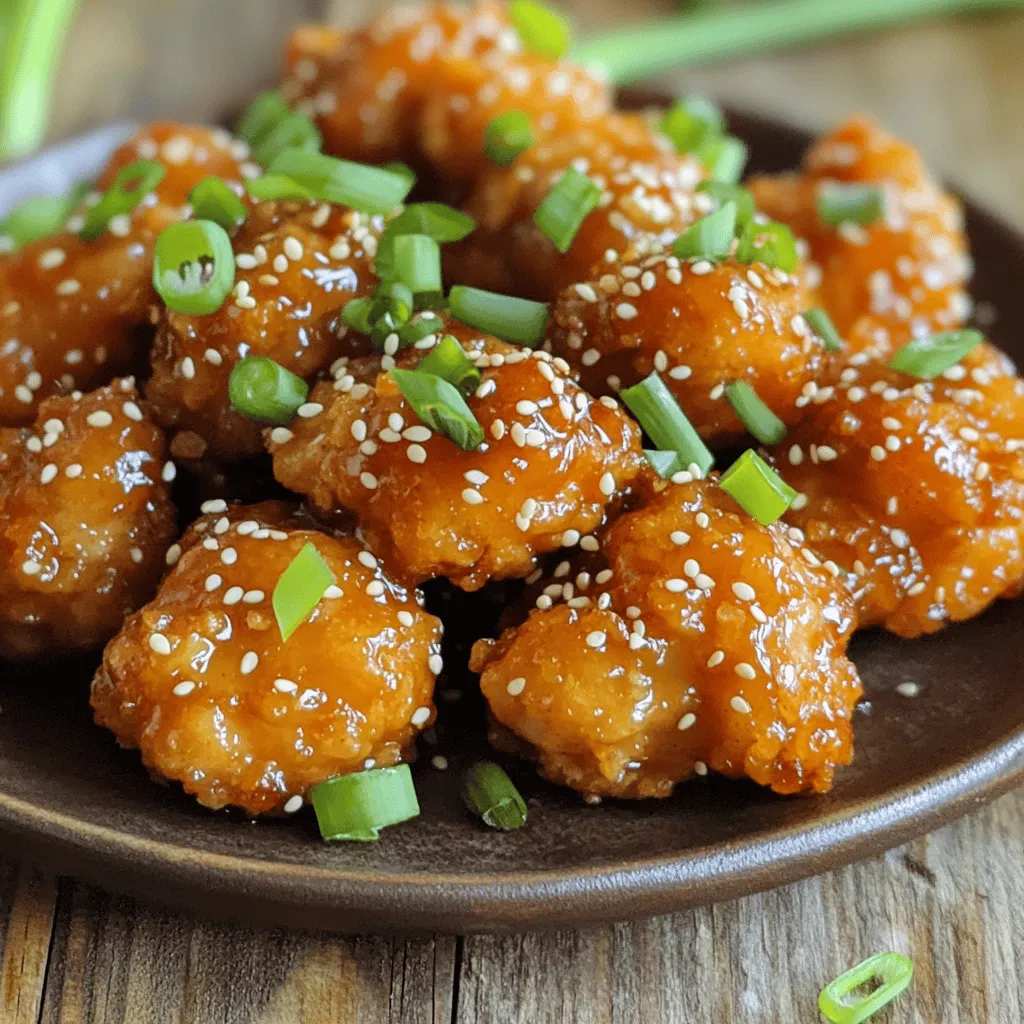 Sticky Sesame Chicken Bites Flavorful and Easy Treat