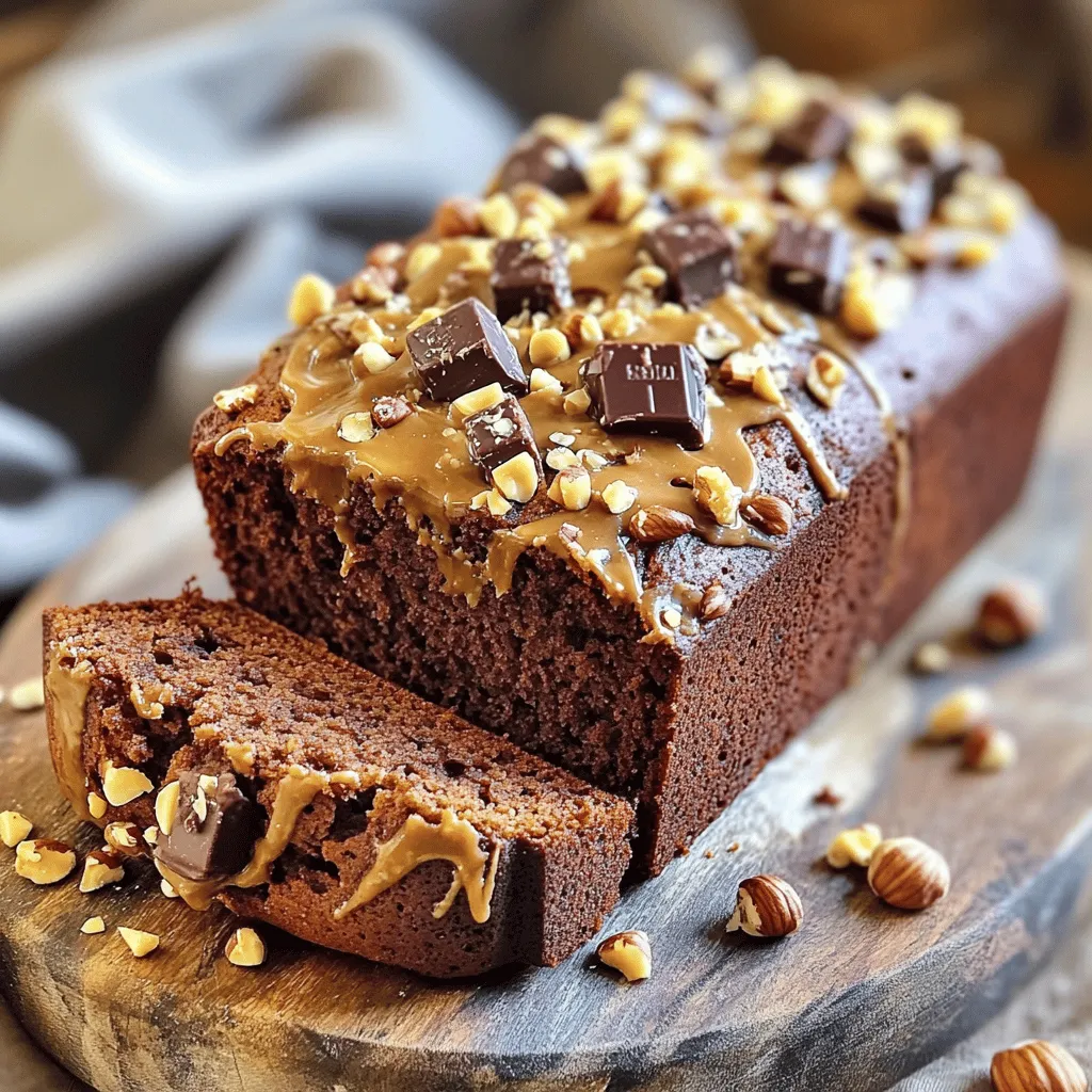 Chocolate Hazelnut Banana Bread Irresistible Treat