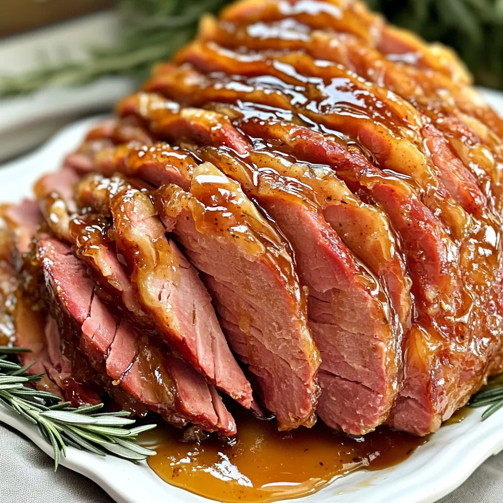 Maple Glazed Ham Slow Cooker Recipe to Savor