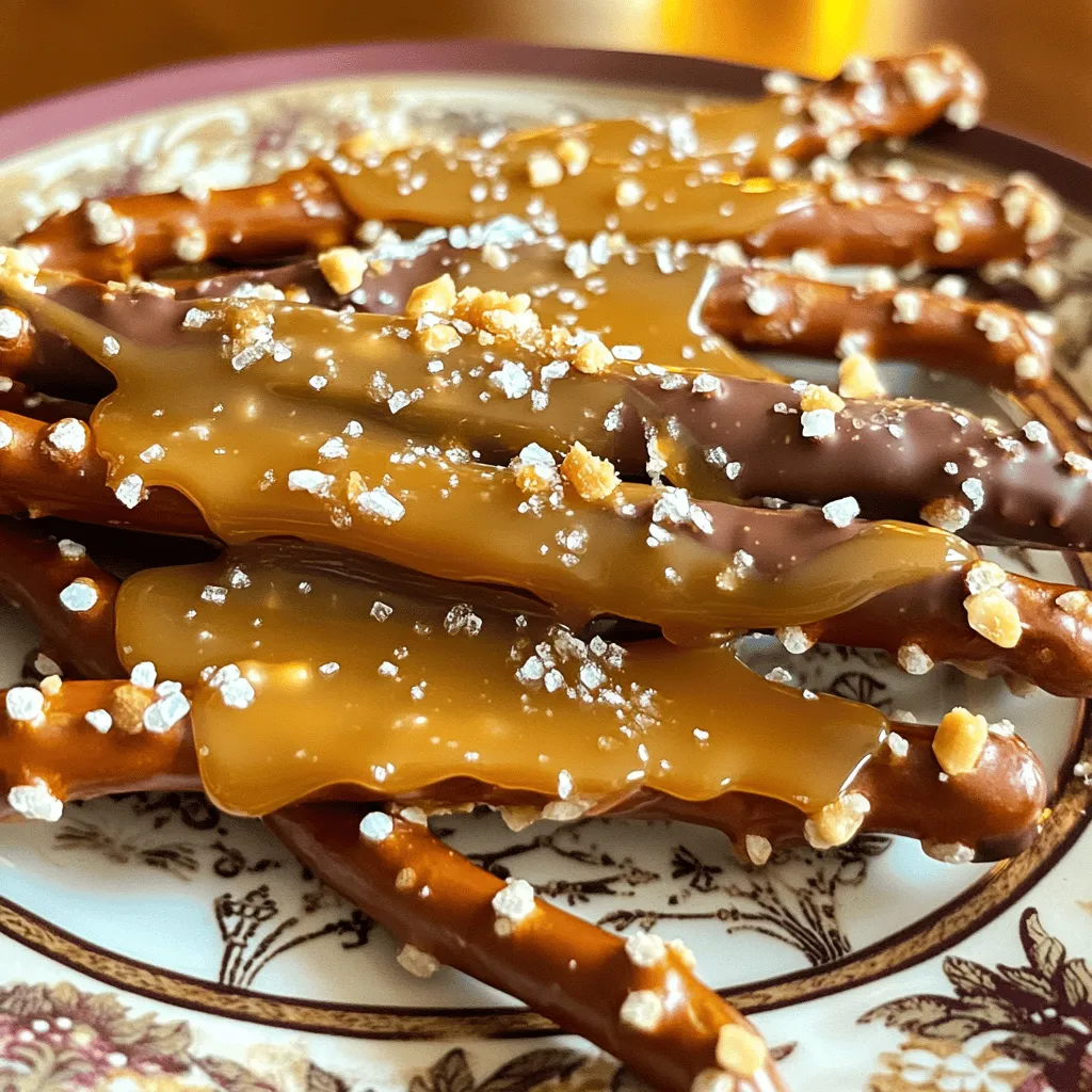 Salted Caramel Pretzel Bark Irresistible Snack Idea