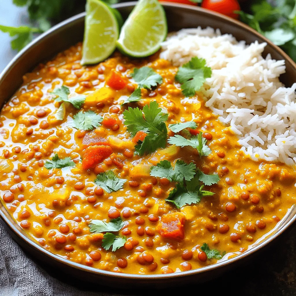 Creamy Coconut Lentil Curry Simply Easy and Comforting
