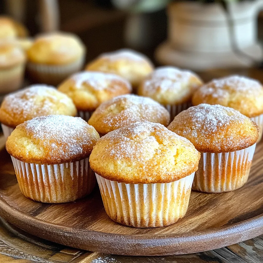 Cinnamon Sugar Muffins Soft and Tasty Delight