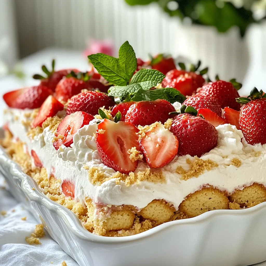 Irresistible Strawberry Shortcake Icebox Cake Recipe