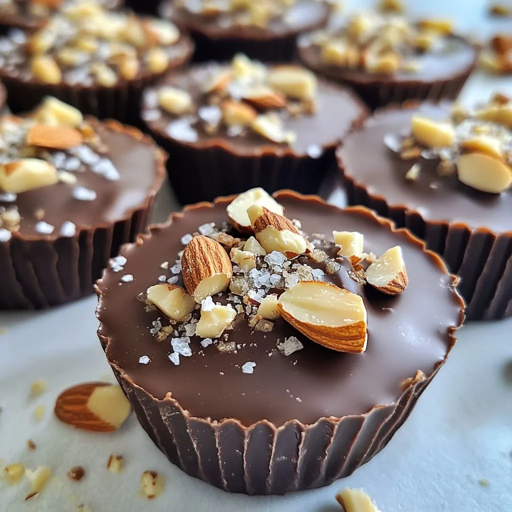Chocolate Almond Butter Cups Irresistible Treat Recipe
