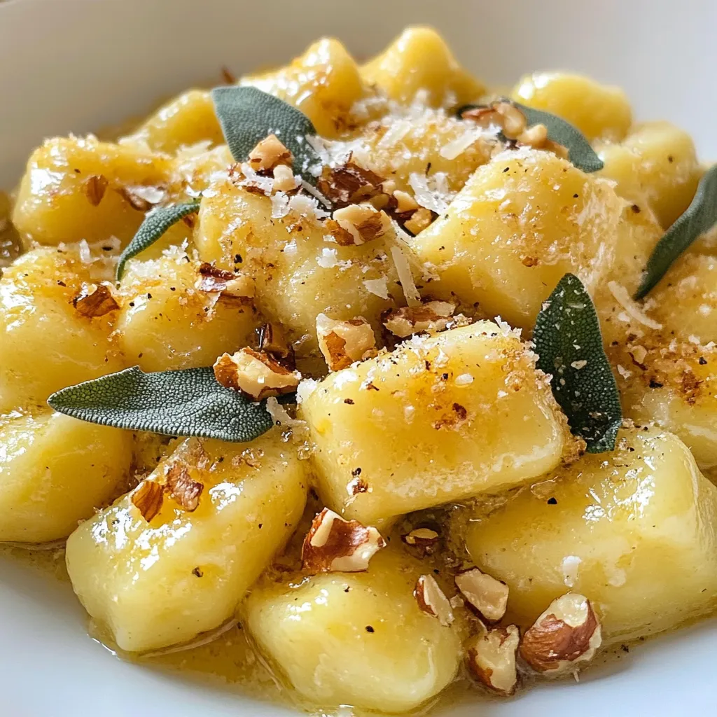 Brown Butter Sage Gnocchi Delicious and Easy Recipe