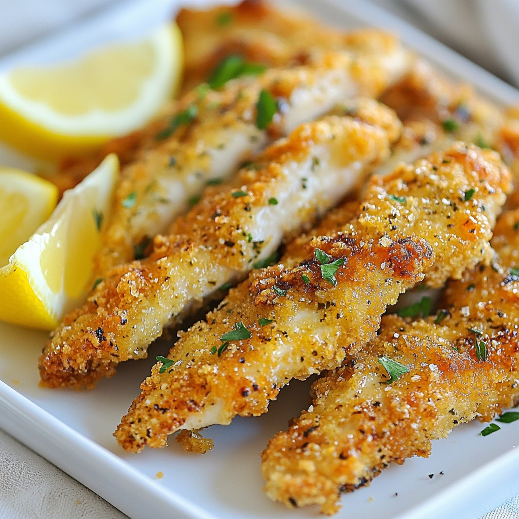 Budget-Friendly Lemon Herb Chicken Tenders Delight