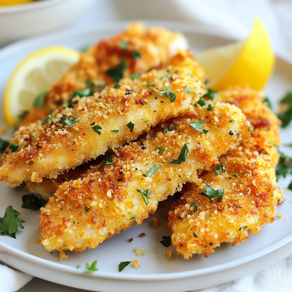 Budget-Friendly Lemon Herb Chicken Tenders Recipe