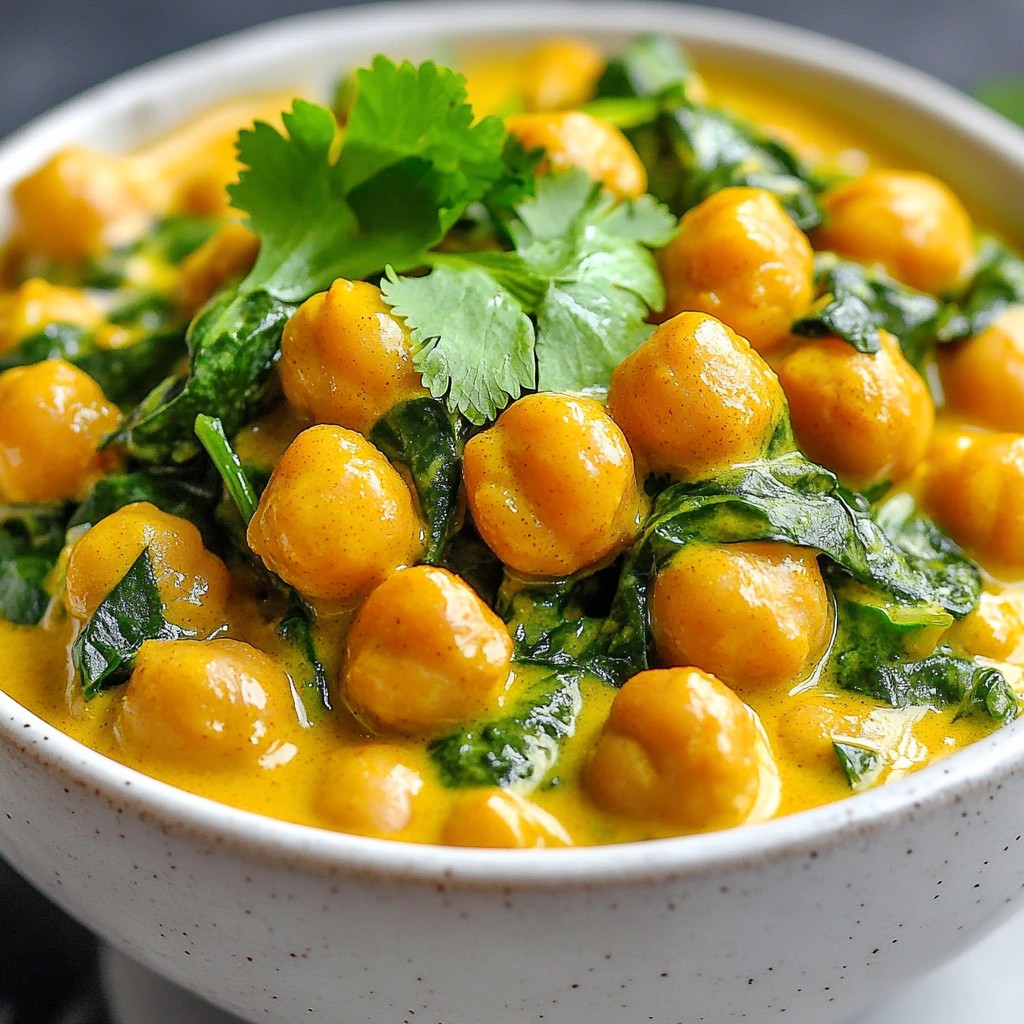 Economical Peanut Butter Curry Chickpeas Delight