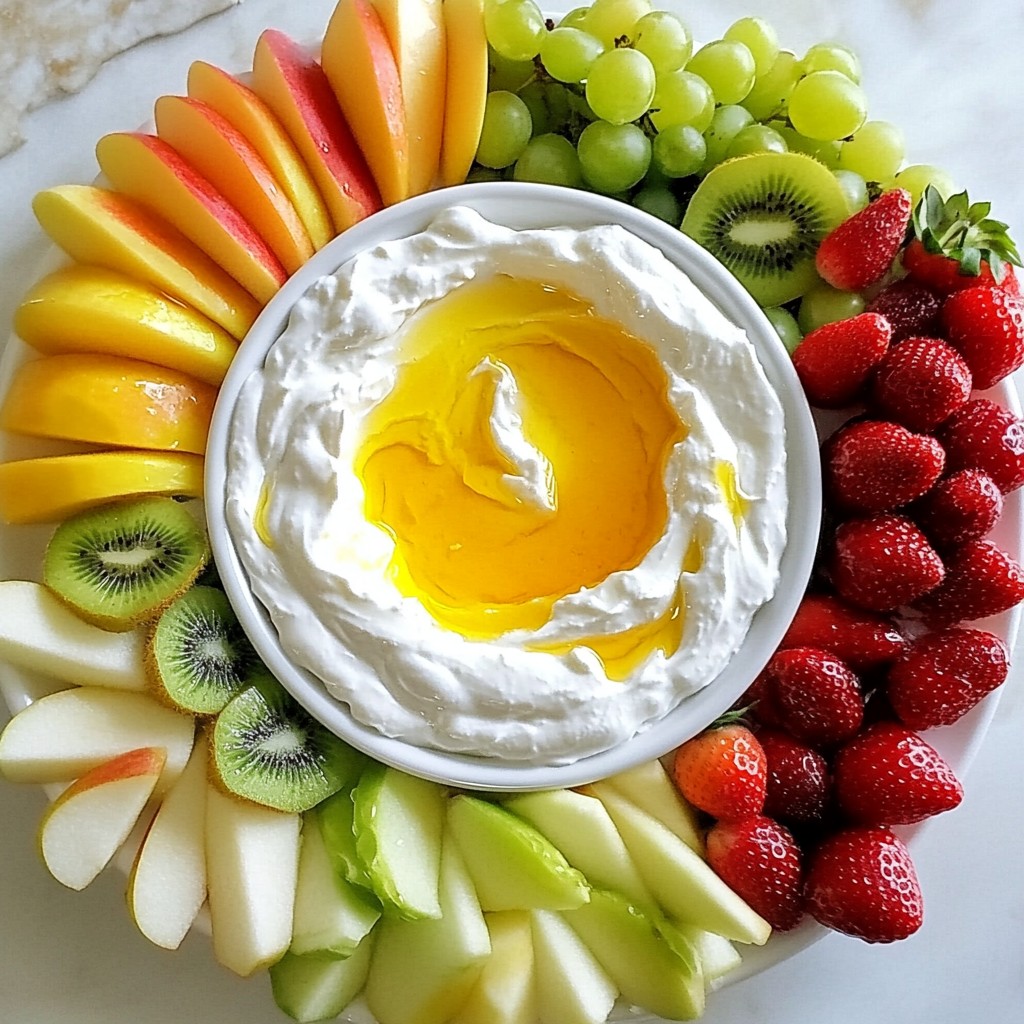 Greek Yogurt Fruit Dip Simple and Tasty Choice