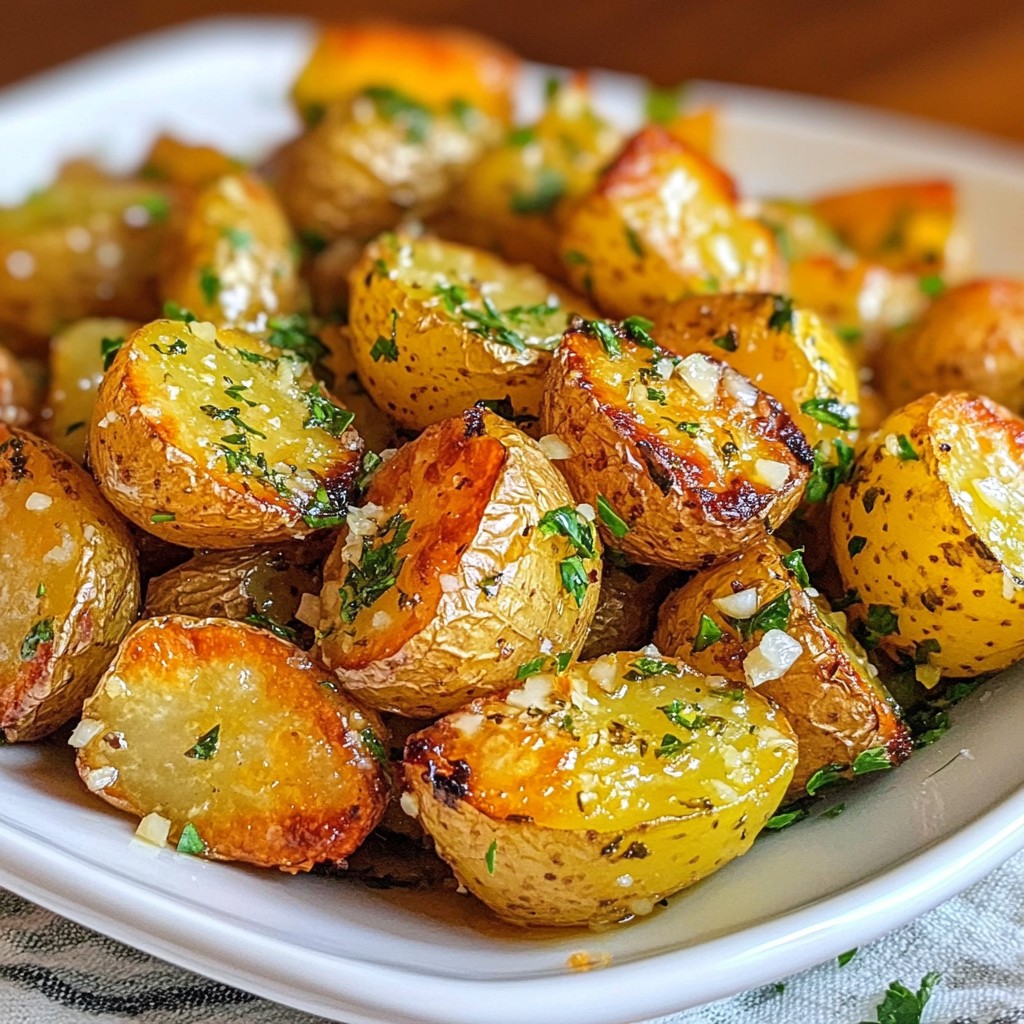 Lemon Thyme Roasted Potatoes Flavorful Side Dish Delight