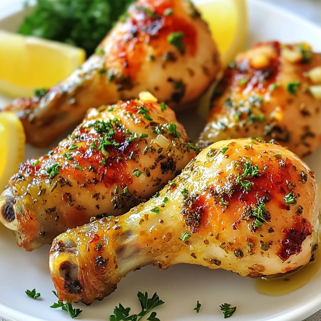 Economical Savory Herb Chicken Drumsticks Recipe