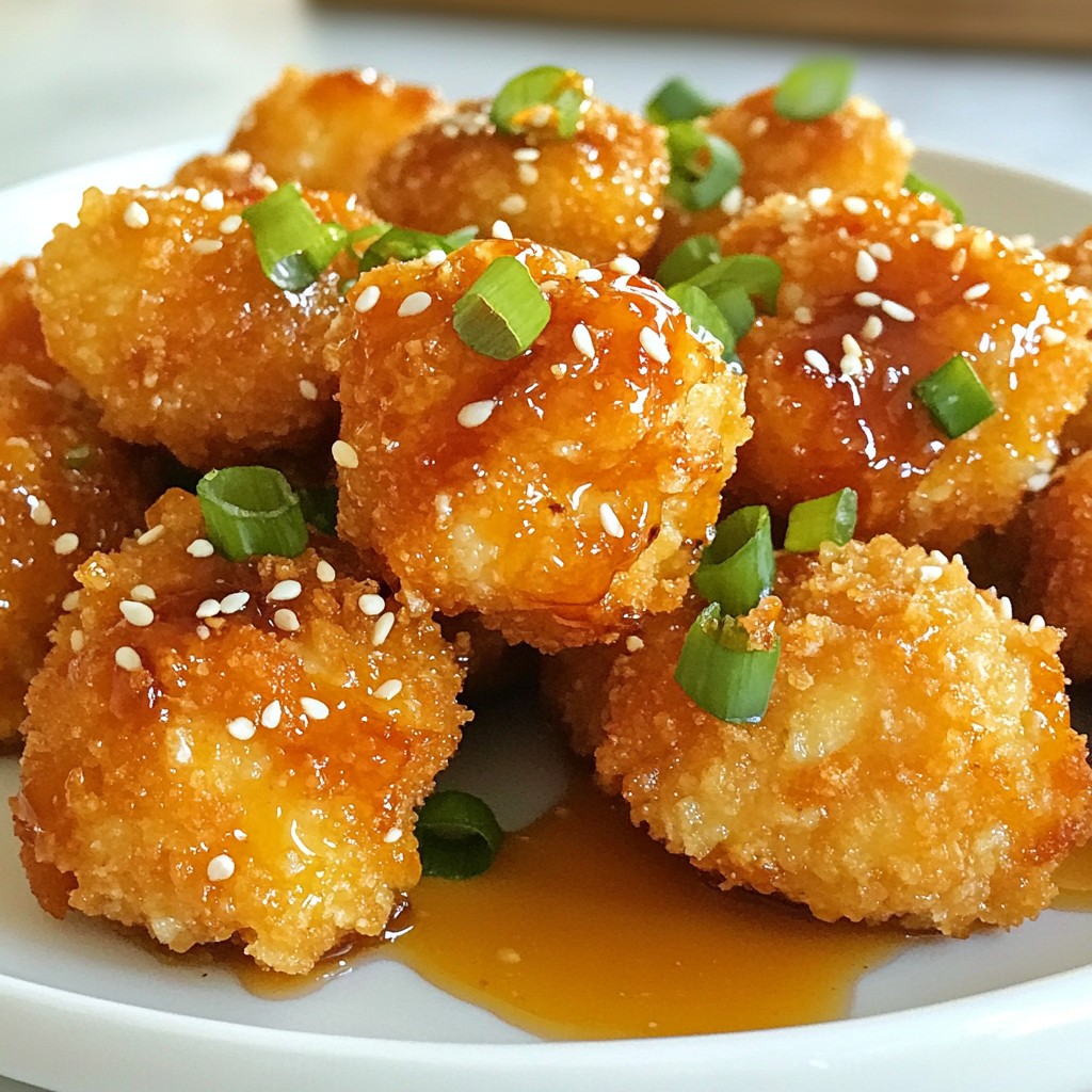 Honey Sriracha Chicken Bites Flavorful and Crispy Treat