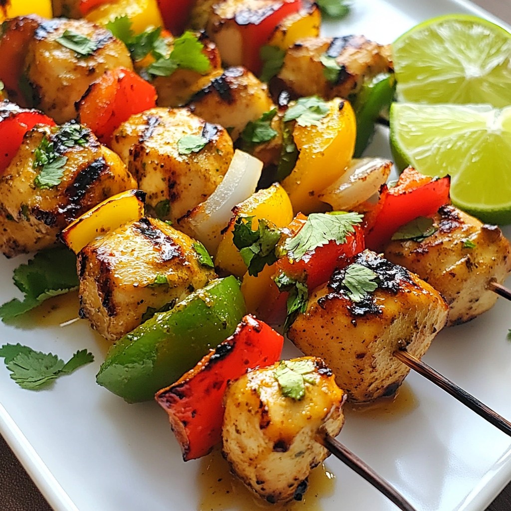 Honey Lime Chicken Kebabs Simple and Flavorful Meal