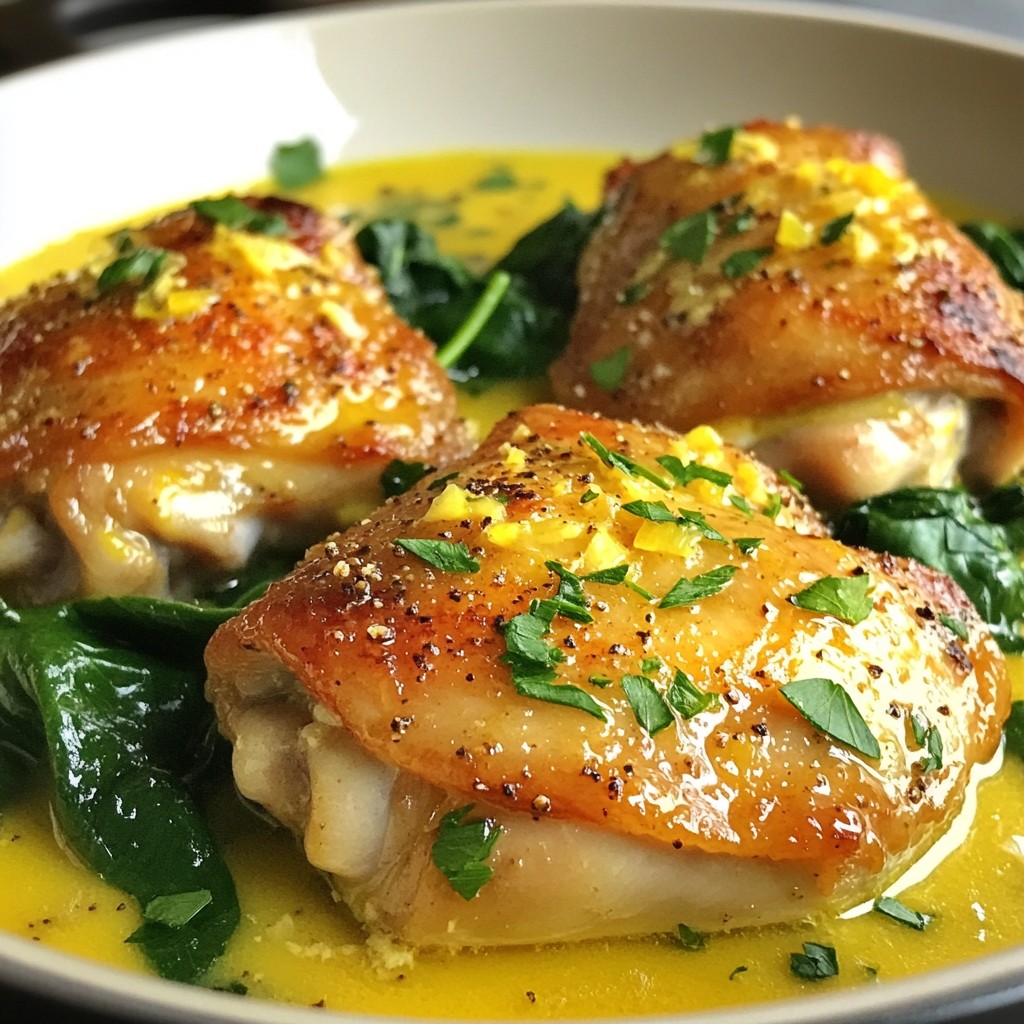 Frugal Lemon Butter Chicken Skillet Delightful Meal
