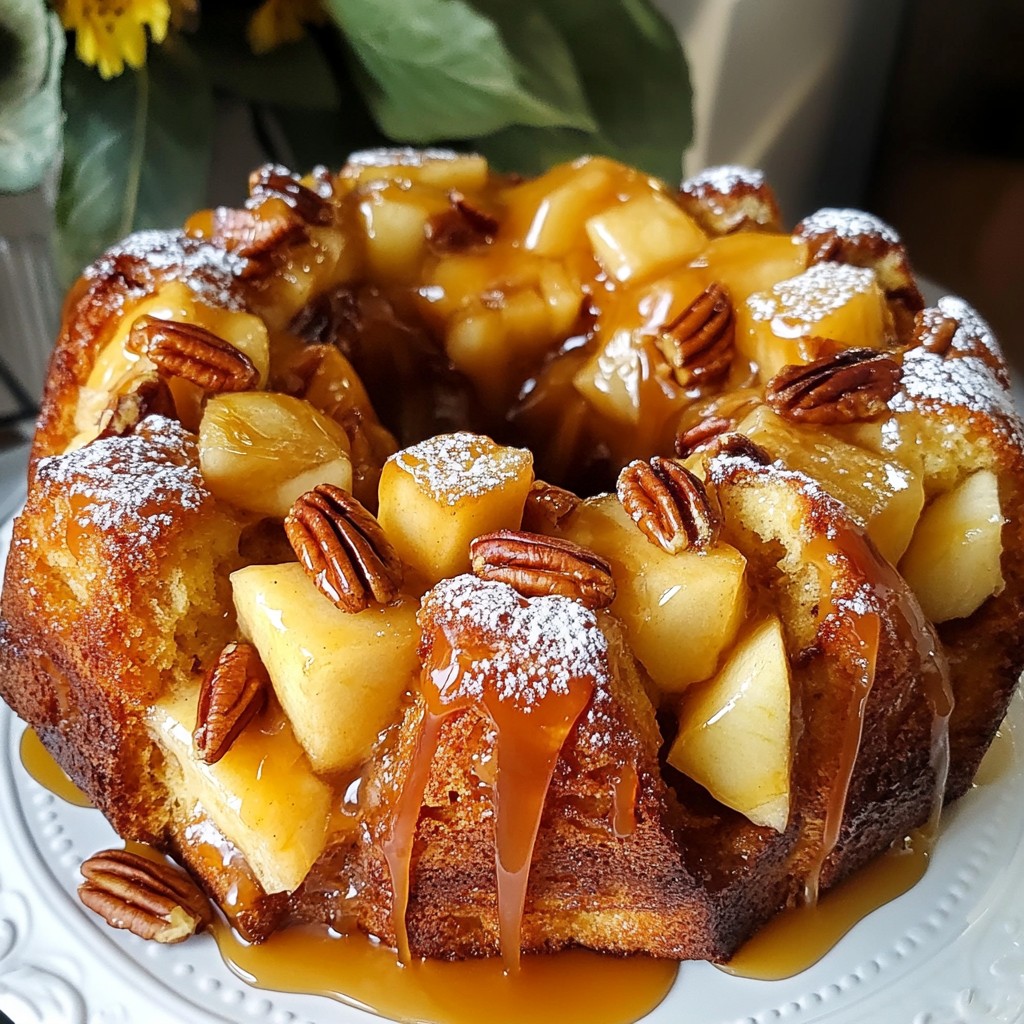 Caramel Apple Monkey Bread Tasty Fall Treat