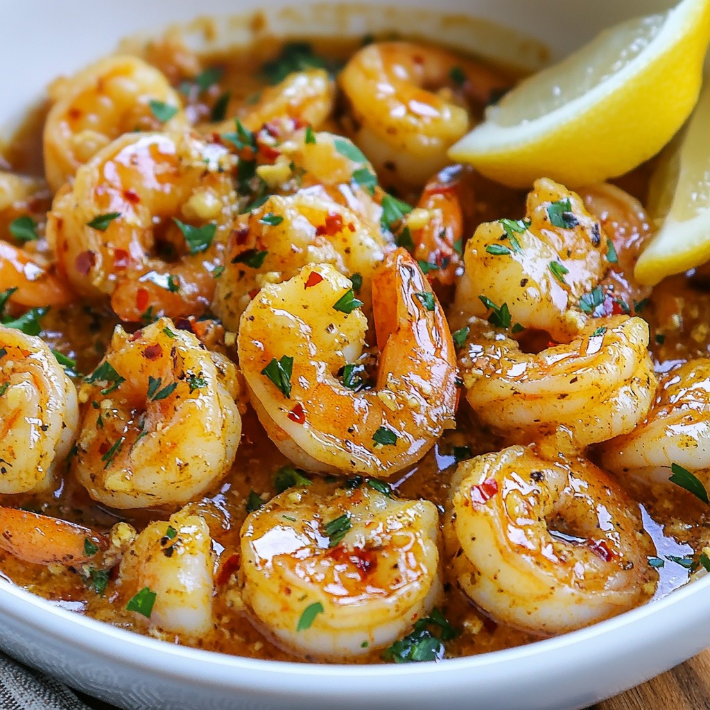 Spicy Garlic Butter Shrimp Delightful and Easy Recipe