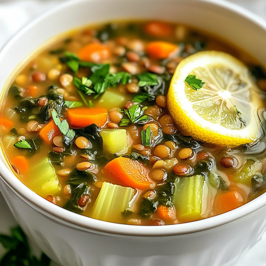 Budget-Friendly Lentil and Spinach Soup Recipe Guide
